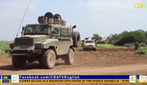 Somalia: at least 10 Somali soldiers killed in a roadside explosion in the middle shabelle