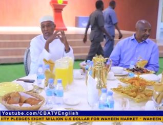 Somaliland Business community pledges Eight Million U.S dollar for Waheen market