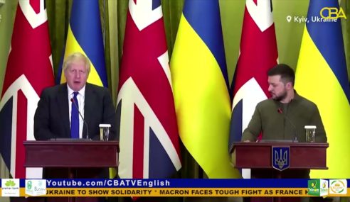 UK Prime Minister visits Ukraine to show solidarity