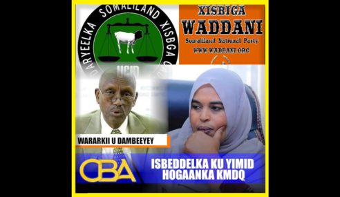 Xisbiyada Mucaaradku maxay ka yidhaahdeen xil ka qaadista Guddoomiyihii KDQ Somaliland?