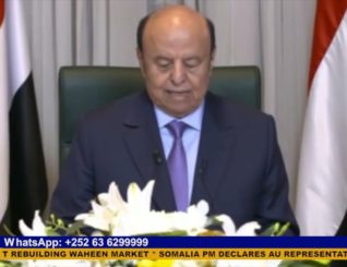 Yemen’s president cedes powers as Saudi Arabia offers billions in aid