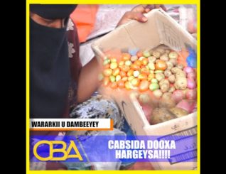 Hooyooyin weli ku ganacsanaya dooxa Hargeysa ayaa cabsi ka qaba in daadku qaado.