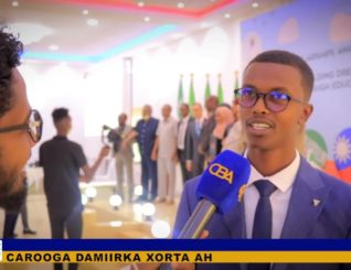 Dufcaddii labaad ee deeqaha waxbarasho ee dawladda Taiwan ayaa maanta Hargeysa lagu qabtay