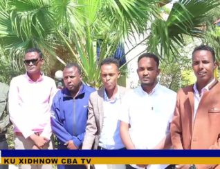 Warbaahinta gobolka togdheer ayaa canbareyay xayirada Ay xumumadu sartay Telefishanka cba tv