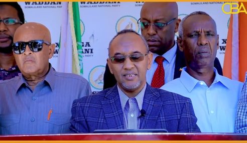 Xisbiga Waddani ayaa caddeeyay mowqifkiisa arimaha doorashooyinka Somaliland & muddo kordhin sameeyo