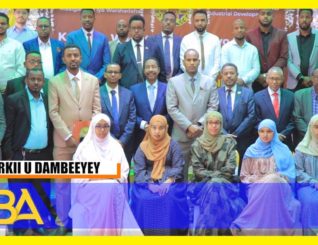 Daahfurka Kalanka wadatashiga qabyo qoraalka Siyaasadda horumarinta Warshadaddaha Somaliland.