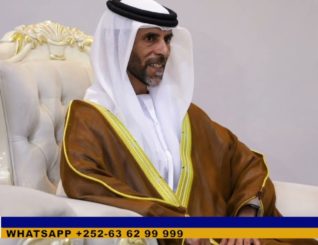 Guddoomiyaha Golaha Shacabka  oo kulan la qaatay danjiraha cusub ee dowlada Imaaraadka Carabta