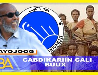 “SNM waxaan u aqaanaa Waalid inkaar” Halgamaa Cabdikariin Cali Buux.