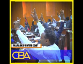 Xildhibaanada golaha Wakiilada Somaliland ayaa fadhigoodii maanta ku ansixiyey xeerka macdanta dalka