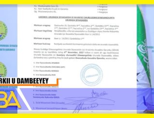 liiska Asxaabta Iyo Ururada buuxiyey shuruudaha ka qaybgalka doorashada.