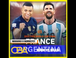 Shacabka Hargaysa Ayaa Argtidooda Ka Dhiibtaye Ciyaarta Caawa Ee Finalka Koobka Aduunka