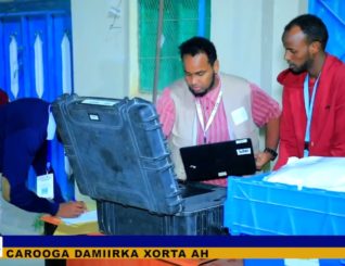 Wajigii koowaad ee diwaangalinta codbixiyayaasha doorashooyinka oo lasoo gabagabeeyey.