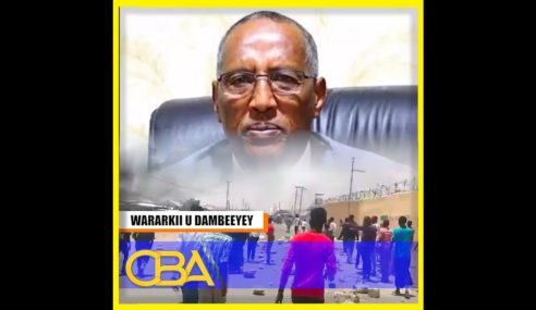 Somaliland Cadaw muu soo weerarin ee waa qorshe xumada xukuumada Somaliland “.xisbiga waddani