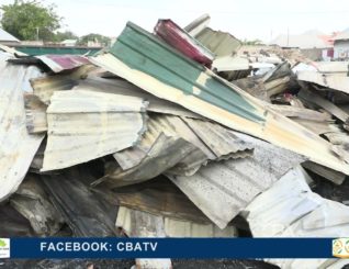 Dab khasaare hantiyeed geystay oo xalay ka kacay goobo ganacsi oo ka ag dhow isbitaalka Digfeer