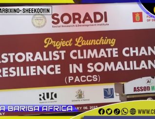 Lafdhabrta dhaqaalaha Somaliland ayaa halis ugu jira inay samayso isbedelka cimiladda.