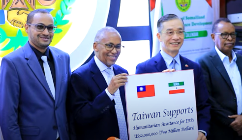 Taiwan Extends $2 Million Donation to Somaliland in Aid of Humanitarian Relief