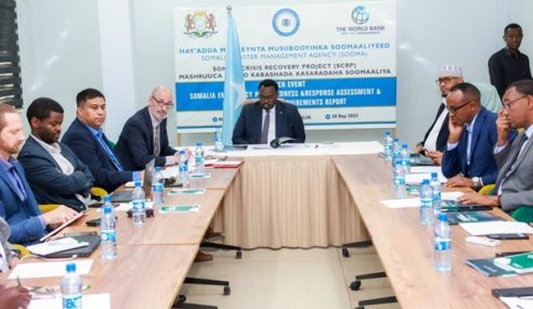 Somalia government unveils project supporting stabilization of liberated areas from al-Shabab