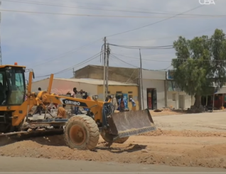Dowlada Hoose ee dagmada Ceerigaabo ayaa xadhiga ka jartay waddooyin cusub oo laga dhisaya magaalada