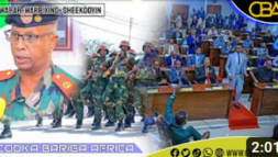 Qabyo-qoraalka xeerka Ciidanka Qaranka Somaliland ayaa loo qaybiyay mudanayaasha Golaha WakiilladaQabyo-qoraalka xeerka Ciidanka Qaranka Somaliland ayaa loo qaybiyay mudanayaasha Golaha Wakiillada