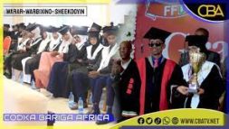 Jaamacadda Frantz Fanon ayaa xaflad u qabatay 200 oo arday ka qalinjabisay sannadkan.