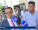 Somaliland’s National Electoral commission chairman dodges Repoters’s questions on meeting with house of representatives committee for elections