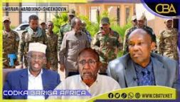 “Xasan Sheekh Maxamuud waanu u sheegay in aanu Dagaal qaadin laakiin…” Xuseen Caydiid.