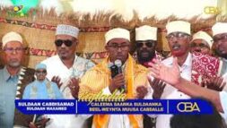 Ducada Suldaan Cabdisamad Suldaan Maxamed oo maanta Berbera lagu caleemosaaray