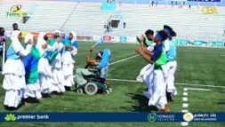 Taageere Mucjiso ka dhex sameeyay Garoonka Muqdisho.