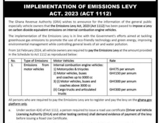 Ghana: Citizens groan as government commences full implementation of carbon emission tax