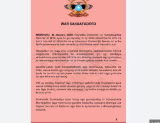 Somalia’s NISA Shuts Down 14 Alleged Al-Shabaab Affiliated Websites, Targets Online Communication Channels