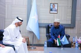 Somalia’s Foreign affairs minister meets with UAE Ambassador In Mogadishu
