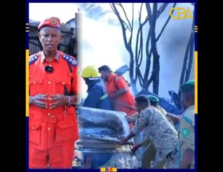 Dab gubay ganacsiyo yaryar oo ku yaalla Hargeysa iyo Taliyaha Dabdemiska oo ka hadlay