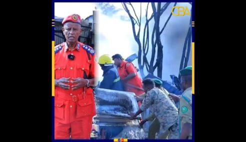 Dab gubay ganacsiyo yaryar oo ku yaalla Hargeysa iyo Taliyaha Dabdemiska oo ka hadlay