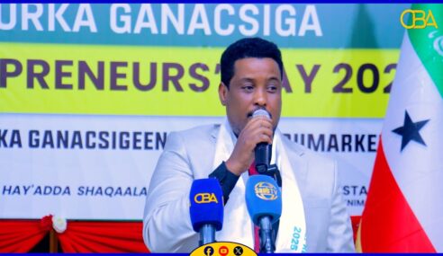 “Hal-Abuurku isagaa kobciya ganacsiga.”Xamse Khayre, Guddoomiye ku xigeenka Baanka Somaliland