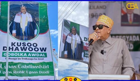 Madaxwayne Cirro oo wafti heer sare ah u diray Soo dhawaynta Ugaaska Guud ee Beelaha Gadabuursi