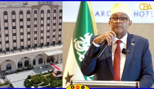 Madaxweynaha Jamhuuriyadda Somaliland oo Hargeysa xadhigga ka jaray Huteel Casri ah oo uu noociisu ku cusub yahay geyiga Soomaalida: Serene SARAVOR PREMIER, Hotelkan ayaa ah derajada 5 Star
