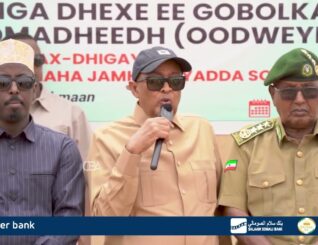Madaxweynaha Jamhuuriyadda Somaliland oo dhagax dhigay Dhismaha cusub ee Jeelka-weyn ee Oodweyne.