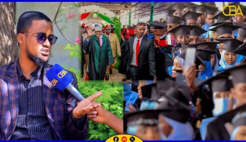 “May ahayn in ardayda culays iyo cashuur lagu sii kordhiyo” Macalin Naasir Kayse Muuse.