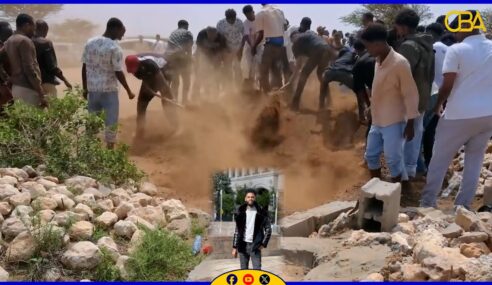 AHN Fanaan safwaan Halac ayaa lagu aasay Magaaladda Hargeysa waxana tacsi udiray saxiibadiisii fanka iyo asxaabtiisii