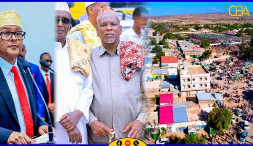 “Beelaha dega Ceerigaabo nabadda wax u dhaama la waa’. Waxaanan leeyahay Madaxweynuhu wuu idin kusoo maqan yahaye si wacan usoo dhaweeya.” Oday Xasan Jigraale