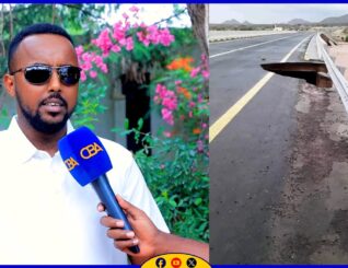 Eng, Shaafici Cabdiqani oo hore uga digay khataraha ku gedaaman biriijka Lafaruug ayaa CBA TV la hadly