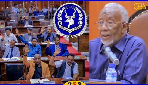 Golaha Wakiilada Somaliland ayaa ansixiyay Xeerka Booliska Somaliland