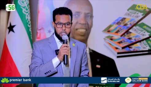 “Hagahani wuxuu fududaynaya xogta maalgashi ee waddanka yaala” Agaasimaha Guud Ee Wasaaradda H. Maalgashiga iyo Warshadaha, Mudane Cabdifataax Ismaciil Ducaale