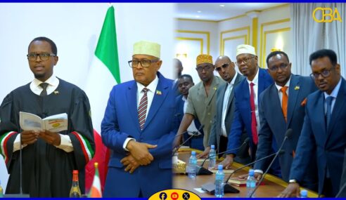 Madaxweynaha Jamhuuriyadda Somaliland oo maanta hortiisa lagu dhaariyey masuuliyiinta hay’adaha madaxa-bannaan ee dhawaan loo magacaabay xilalka qaranka