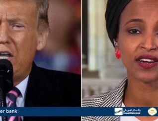 Madaxweynaha Maraykanka ayaa markale weerar afka ah ku qaaday xildhibaanad Ilhaan Cumar & Soomaaliya