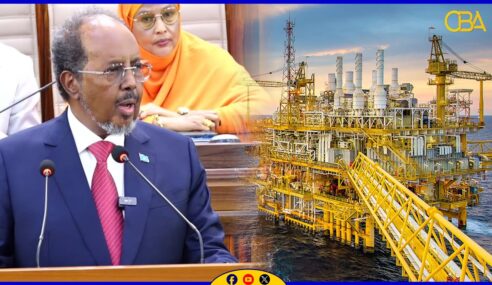 Madaxweyne Xasan Sheekh “Bilaha soo socda waxaa la bilaabaya qodista Ceelkii ugu horeeyay ee shidaal ah oo Soomaaliya laga hirgelinayo.”