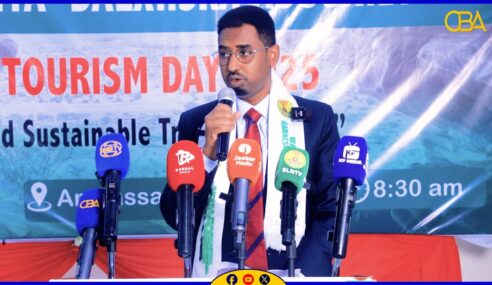 Nuxurka Hadal jeedinta Agaasimaha wasaaradda Arimaha dibada iyo iskaashiga caalamiga Xuska Maalinta Dalxiiska Aduunka 2025