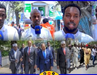 Qaar ka mid ah Shacabka oo si weyn u soo dhaweeyey in mucaadadka laga hor istaagay Banaanbixii ay maanta qaban lahaayeen.