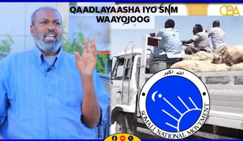“SNM iyo Jaadlayaashu waxay ahaayeen laba Jabhadood, hadaanay jaadlayaashu Halganka Soo galin SNM”..Halgamaa Yusuf Maydal