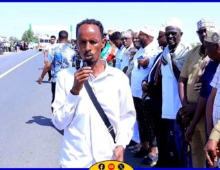 Shacabka iyo maamulka Gobalka Gabiley ayaa si wadajir ah usoo dhaweeyey Madaxwaynaha JSL